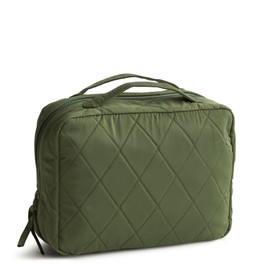 Vera Bradley Women's Polyester Twill Hanging Travel Organizer, Bronze Green