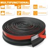 Universal Garage Door Threshold Seals Bottom Rubber Replacement, weatherproofing Garage