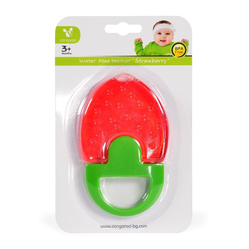 Teething Ring Strawberry T2210, BPA Free, Teething Ring Teether 3