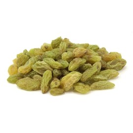 US Snacks Seedless Green Raisins, 2 Pound