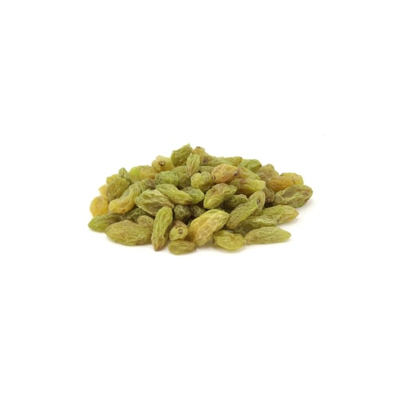 US Snacks Seedless Green Raisins, 2 Pound