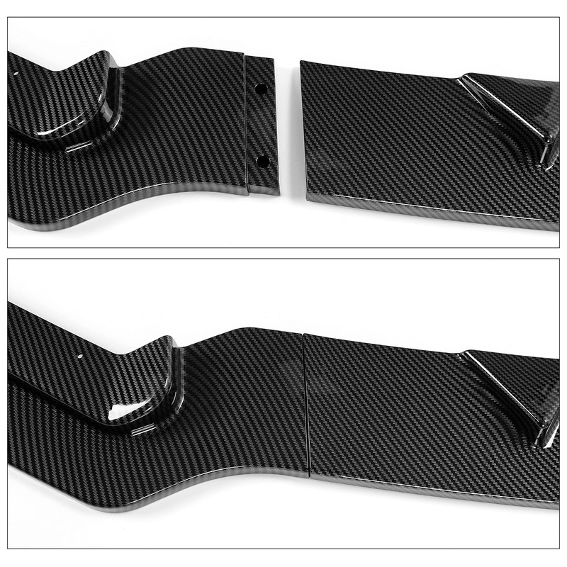 Kojem 3-Piece Front Bumper Lip Spoiler Compatible with 2014-2017 Infiniti