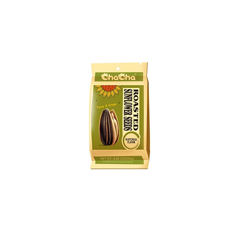 Chacha Sunflower Roasted and Salted Seeds (All Nature) 250g X