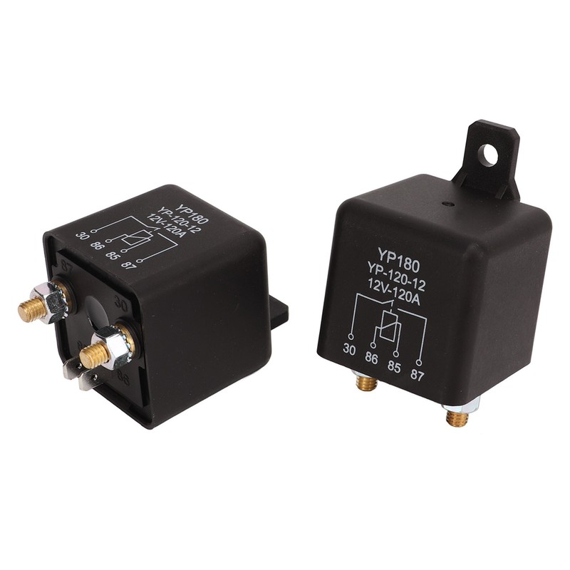2 Sets 12V 120A Car Starter Relay 4 Pin High