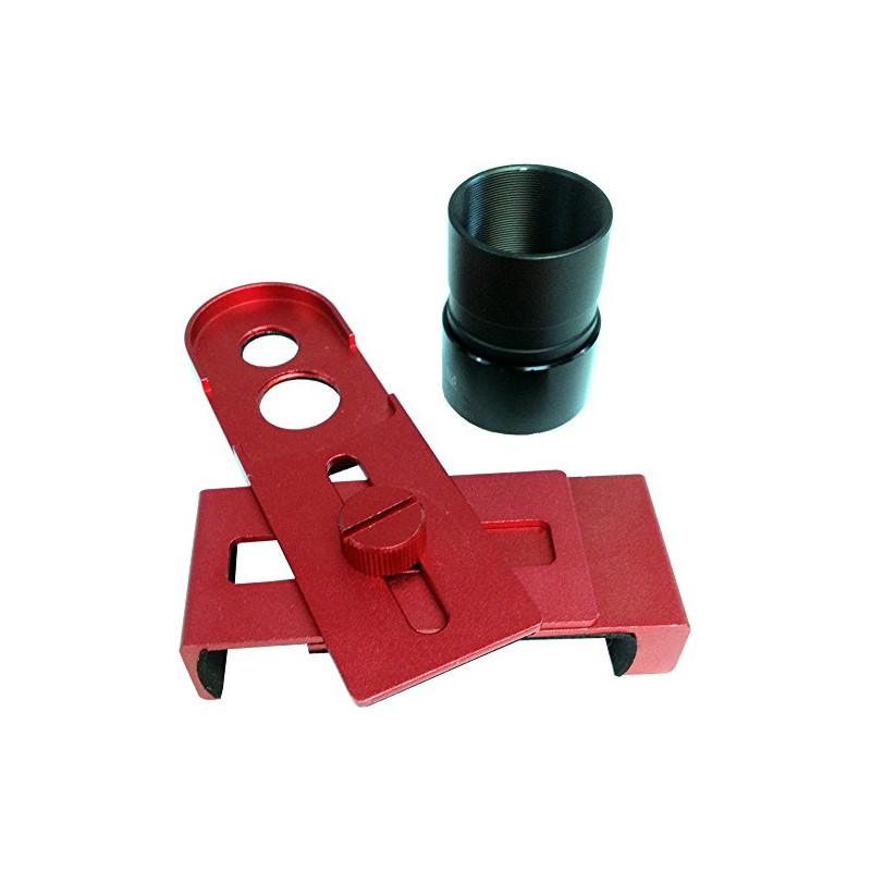 iOptron 8432 Universal Smartphone Eyepiece Adaptor (Red)