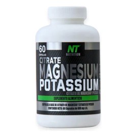 Nt Nutrition Citrato Magnesio Y Potasio 60 Caps Sabor                                                                                                 