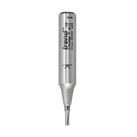 Trend Professional Double Flute Router Bit 8mm Shank 2mm Cutting Diameter 5mm Cutting Length Carbide Tipped 3/06X8MMTC