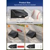 Solar Fence Lights Outdoor, 3000/4500/6000K 3 Mode 16 Pack Fence