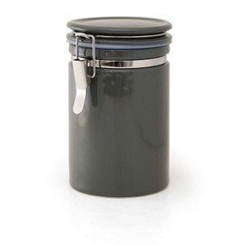 ZERO JAPAN CO-200 SGY Zero Japan Coffee Canister 200 Steel Gray 800cc Storage Container, Made in Japan, Mino Ware