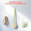 Cepillo Corporal 2 en 1, Cepillo de Baño para Cuerpo