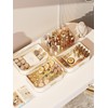 STORICANS 360° Rotating Makeup Organizer with Drawer, Clear Acrylic Cosmetic