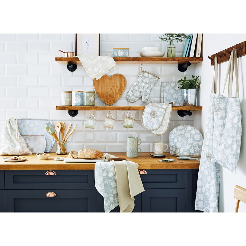 Cooksmart British Designed Kitchen Aprons For Women | 100% Cotton