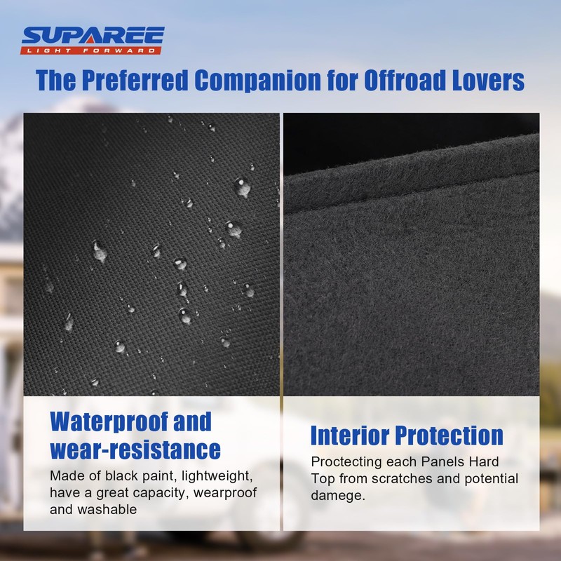 SUPAREE Freedom Panel Storage Bag Hard Top Storage Bag with