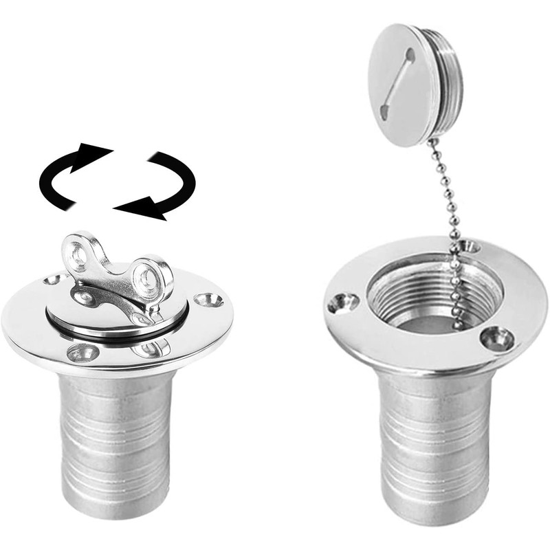 LATRAT Pack of 3 Boat Tank Deck Filler Replacement Key