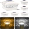 Solar Post Cap Lights Outdoor 6pack, Waterproof Solar Powered Deck