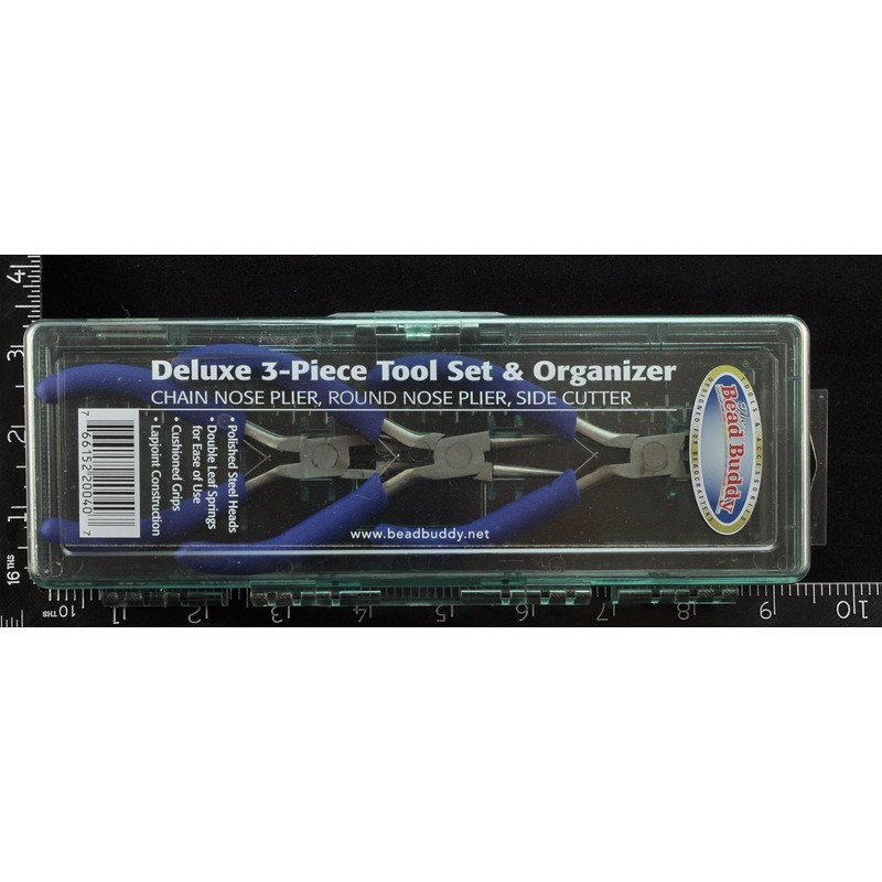 Bead Buddy Deluxe Tool Set-3 Essential Tools for Beading -