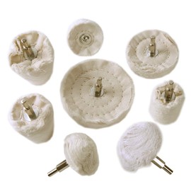 Polishing Attachment Cordless Screwdriver Polishing Discs for Drill, HTBAKOI Polishing Disc Drill Cordless Screwdriver Buffing Disc Wood Metal Polishing Set Aluminium Polishing Set for Stainless Steel