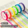 Mr. Pen- Highlighter Tape Removable, 24 Rolls, 0.31" x 16.5