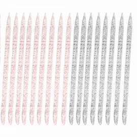 200 PCS Disposable Nail Stick Cuticle Pusher Bulk Nail Care Sticks Cuticle Manicure and Pedicure Stick for Fingernail Cleaning Cuticle Stick (Black+Pink, Count, 200, no)