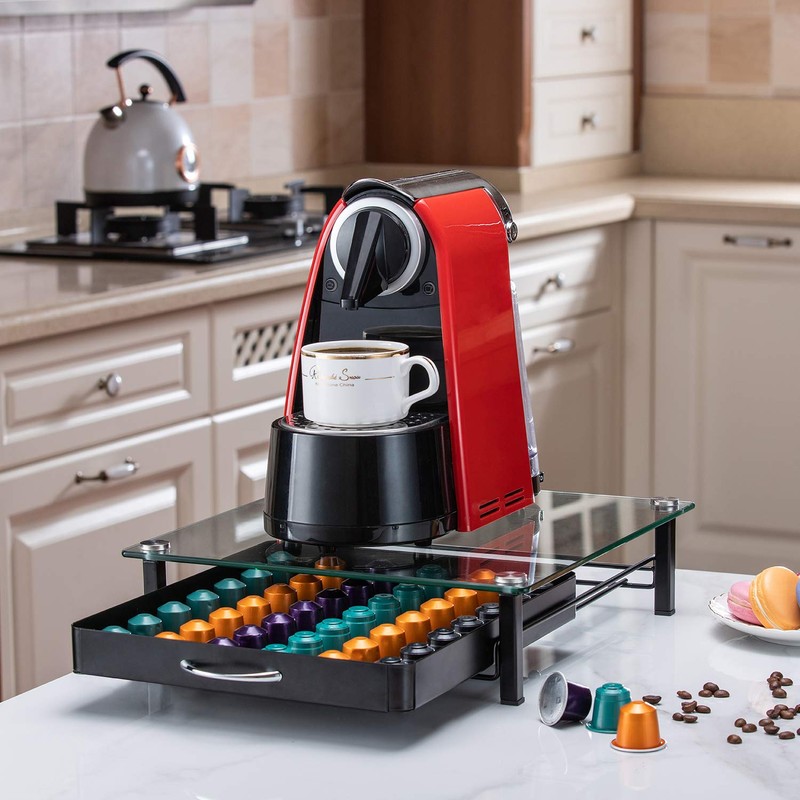 FlagShip Pod Holder Drawer for Nespresso Capsule Holder Original Pod