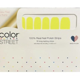 Color Street Nail Polish Strips ~ ELECTRIC CITY ~ NEON ~ Retired NIP