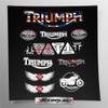 Stickersland | Sticker Set Compatible with Triumph Frame Cladding on