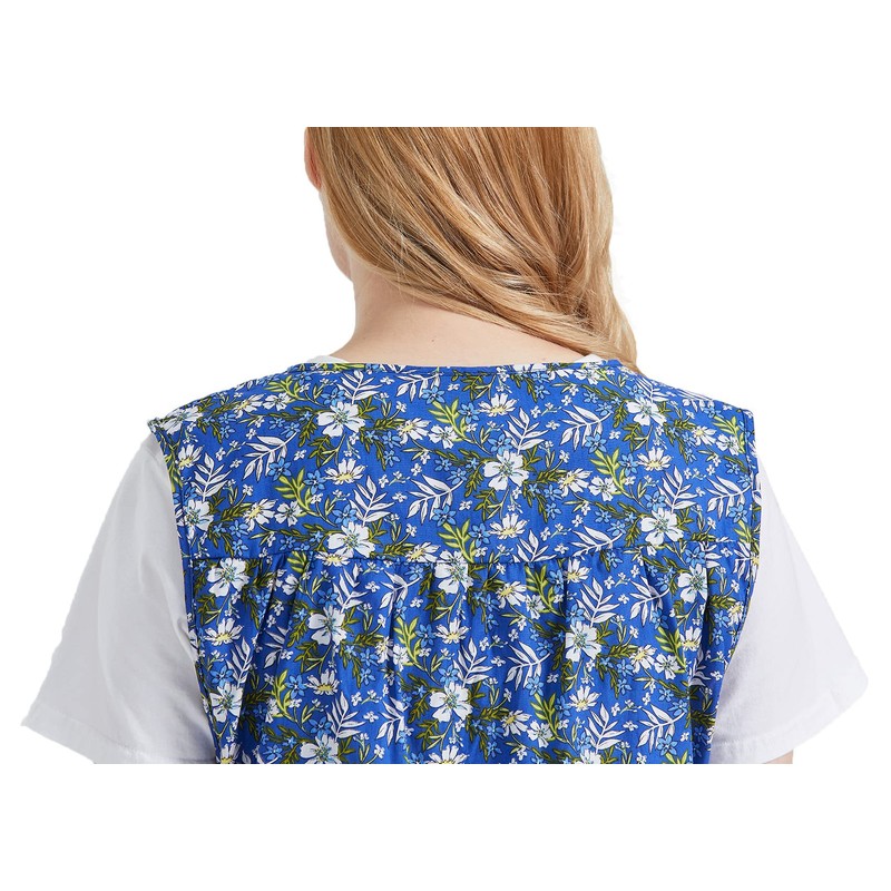 Nanxson Women Cobbler Apron with 2 Patch Pockets, Cotton Printed