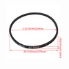 Walmine 27001007 Black Rubber Washer Drive Belt Replacement for Amana,Replaces