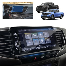 BSTW for 2024 Ridgeline Screen Protector for 2024 2025 Ridgeline Sport/TrailSport/RTL/Black Edition 9-in Pickup Truck Accessories Anti-Scratch Tempered Glass Protective Film