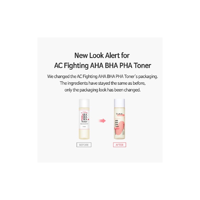 Tiam [Tiam]*renewal* AC Fighting AHA BHA PHA Toner 180ml