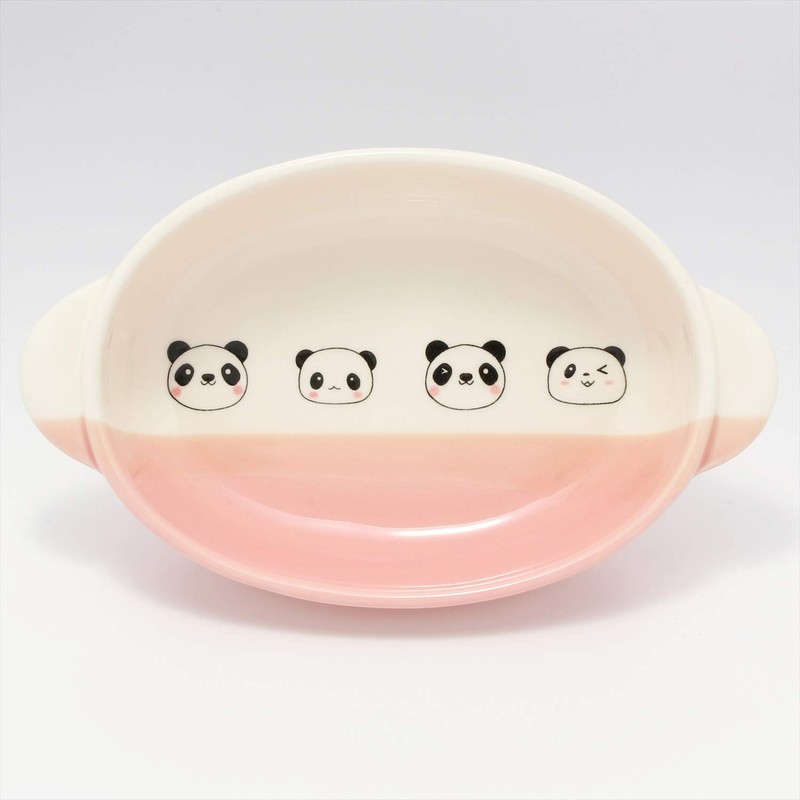 Santoku 17794 Children's Plate, Pink, Boxed, Banko Ware, Children's Tableware,