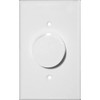 Morris 82711 Rotary Dimmer, Single Pole, Turn On/Off, White, 2-Pack