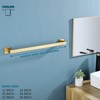 KOKOSIRI 24-Inch Single Towel Bar, Bathroom Kitchen Towel Holder, Wall