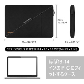 Arvok 360° Protective Laptop Case PC Case 13 13.3 14 Inch Shock Absorption for MacBook Air 13 (M1-M3) / MacBook Pro13 / MacBookPro14 2021 Laptop Case Laptop Sleeve Case Laptop Inner Bag Laptop Bag PC