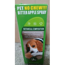 Unbranded PET NO CHEW!!! BITTER APPLE SPRAY 5.07 fl.oz.