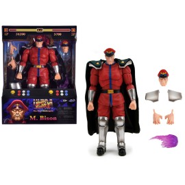 DCD M. Bison 6\" Ultra for Street Fighter II Final Challengers Moveable Figure Accessories Alternate Head Hands ABS Material ODM