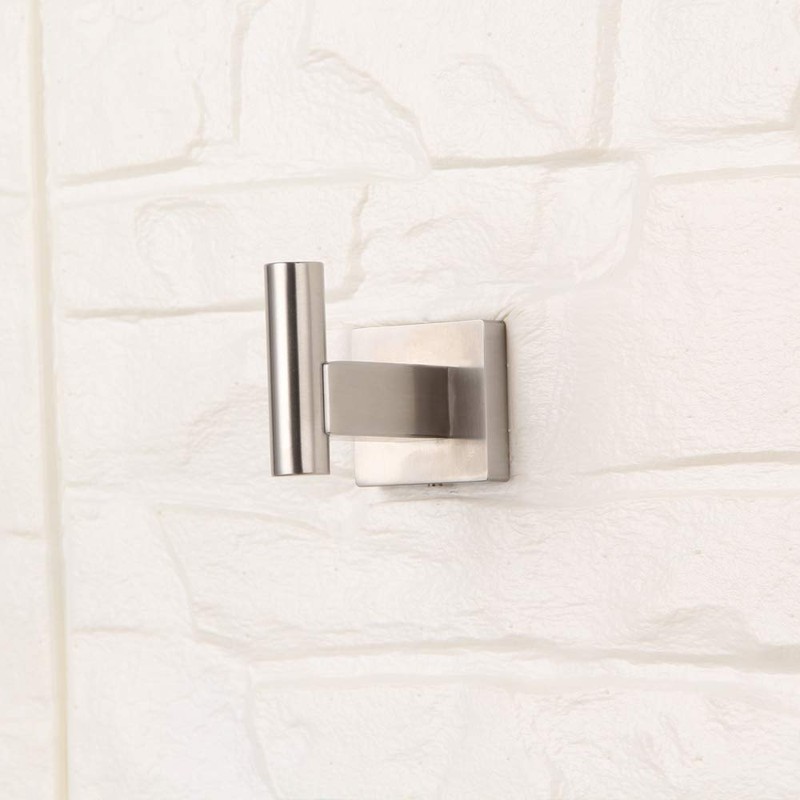 GERZWY Bathroom Coat Hook SUS 304 Stainless Steel Single Towel/Robe