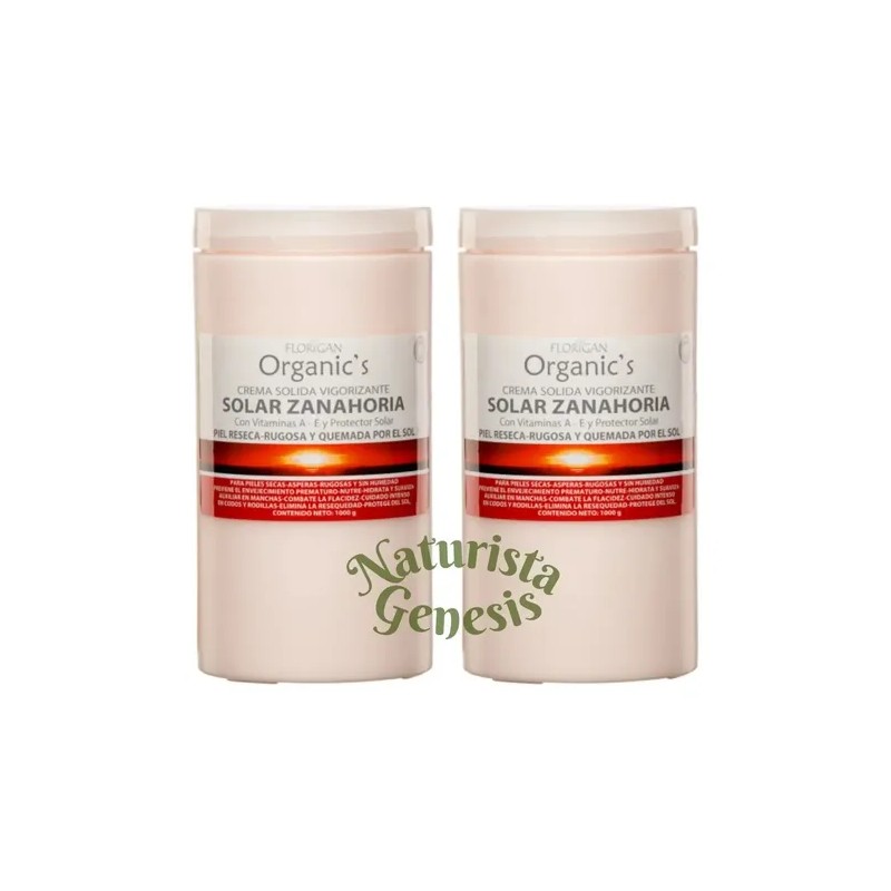 Crema Corporal Humectante Zanahoria Florigan 1kg Pack De 3 Sí