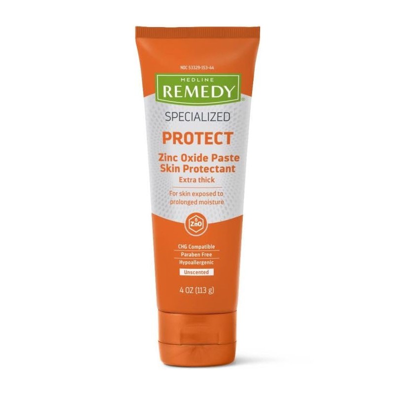 Medline Remedy Specialized Protect Zinc Oxide Paste Skin Protectant 4