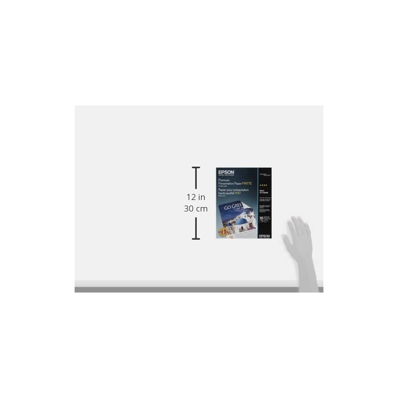 Epson Papel Doble Cara, 50 Hojas, Tamaño 21,6 x 27,9