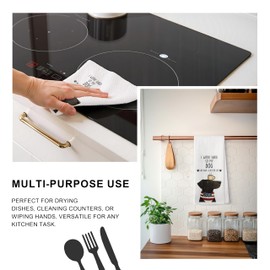 TopXmai Patriotic Labrador Retriever Kitchen Towels, Black Lab Gifts Hand Towels for Bathroom, Labrador Retriever Gifts Dish Towels Tea Towels for Kitchen, Dog Kitchen Bathroom Decor, 16x24 Inch