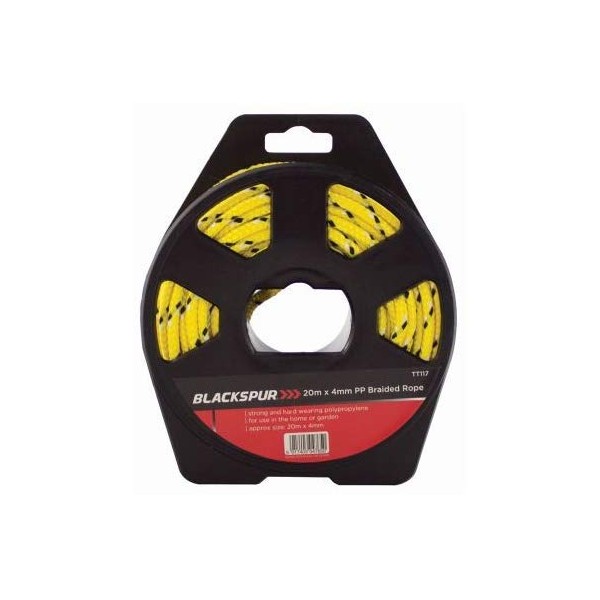 Garden Mile 20M PP Strong Braided Rope on Reel Polypropylene