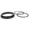 Qagea Piston Ring Compressor Adapter & Anti-Polishing Ring Fit for