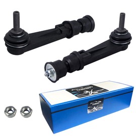 TUCAREST Rear Sway Bar Stabilizer Link 2Pcs K750200 Fit For 2007-2009 Chevy Equinox w/3.4L, 12-15 Captiva Sport /07-09 Po-ntiac Torrent w/3.4L, Su-zuki XL-7 [# MS50839 15146379 4663078J00 45G20770]