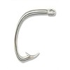 ([Size 4/0, Pack of 8], Nickel) - Mustad Classic O'Shaughnessy