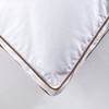Peace Nest Set of 2 Goose Feather Bed Pillows Medium-Firm