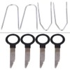 Qiilu Universal Removal Tool, 20 Pieces Universal Car Audio Stereo