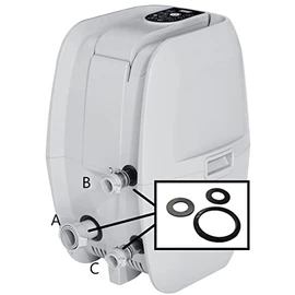 New HeadSeal.com Spares to fit Lay Z Spa Saluspa Airjet heater pumps (A, B + C Seals)