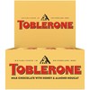 TOBLERONE Milk Chocolate Bar with Honey and Almond Nougat, Bulk