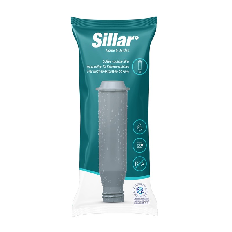 Sillar Water Filter for Coffee Machines, 8 Pack Water Filter